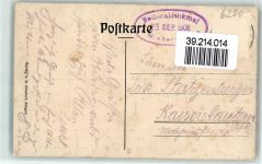 65385 W6220 Niederwald , Jagdschloß 1908 Relief AK Nationaldenkmal Stempel