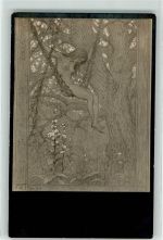 Nr. 47 Lianenschaukel Jugendstil AK Fidus