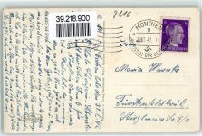 82438 W8116 Eschenlohe , Loisach - gegen Zugspitze WK II Stempel