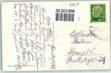 56332 W5401 Niederfell , Mosel - Bahnpoststempel