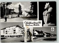 84478 W8264 Waldkraiburg - Berliner Straße Wappen Berliner Bär