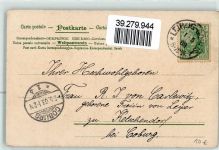 Worpswede Torfschiiffe sign. S.Wencke Kunstgeschichte Worpswede 1903 Künstlerkarte