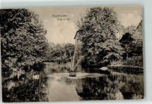 37154 W3410 Northeim 1916 - Feuerteich Schwäne