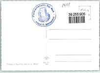 93167 W8411 Falkenstein , Oberpf - Burg Stempel Fliegeraufnahme Kirche