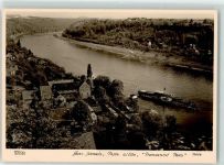 01796 O8300 Pirna Foto AK Posta Fremdenhof Dampfer
