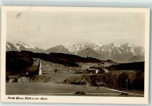 85625 W8019 Glonn , Kr Ebersberg, Oberbay - Kirche Alpen