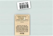 97794 W8786 Rieneck - Vignette Wappen Freistaat Bayern Kreis Unterfranken