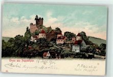 91788 W8834 Pappenheim , Mittelfr 1901 - Burgruine