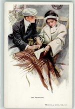 Buch lesen Schiffsreise Liebespaar Reinthal & Newmann Nr. 186 Fisher, H.
