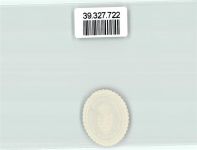 36452 O6201 Zella b Bad Salzungen Siegelmarke Justiz Gerichtsvollzieher b. d. Herzogl. Amtsgericht Zella