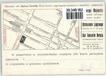 10100 Torino Turin KEINE AK Gasthaus Majestic Sazione Centrale Oldtimer Straßenbahn