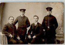 39576 O3500 Stendal Privatfoto AK Ort lt. Fotograf Soldat