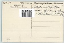 59929 W5790 Brilon - Posteikirche Rathaus