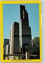 Chicago - Sears Tower vom Chicago River