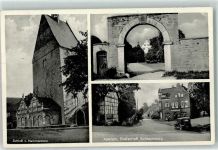 31552 W3054 Apelern - Schloss Hammerstein Grafschaft Schaumburg Tor Auto