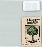 93444 W8493 Kötzting Vignette Wappen Kaffee Hag Nr. 431 ca. 1920-1940 Laubbaum