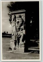 82435 W8117 Echelsbach Foto AK Denkmal Echelsbacher Brücke