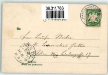 82467 W8100 Partenkirchen 1899 Künstlerkarte Oberer Eingang zur Partnach Klamm sign.