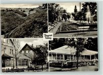 98711 O6304 Frauenwald - Platz des Friedens FDGB-Heim Raymonde Dien Gasthaus Lenkgrund