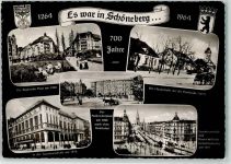 10115 W1000 Schöneberg 1264 - 700 Jahre der Bayrische Platz in der Tauentzienstraße Hauptstraße mit Dorfkirche Kaiser Wilhelm Gedächniskirche