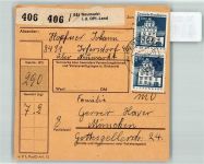 92339 W8432 Irfersdorf KEINE AK Paketkarte