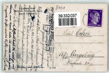 82467 W8101 Klais Gebrauchsspuren Gasthaus Post Karwendelgebirge