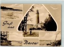 18375 O2383 Ostseebad Prerow - Leuchtturm