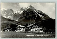 6351 Scheffau am Wilden Kaiser Foto AK Cafe Waldfrieden Kaisergebirge