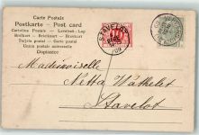 Verviers 1909 - Destination nach Stavelot