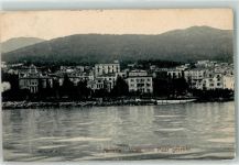 Opatija Abbazia - Villen vom Meer gesehen