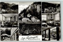 91327 W8556 Behringersmühle - Cafe Frankengold Innenansicht Terrasse