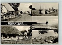 18356 O2381 Bodstedt - Dorfstraße Rat der Gemeinde Gasthaus Zum Bodden Hafen