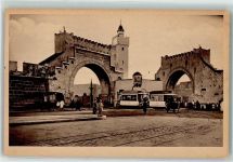 Tunis - Portes se Bab el Khadra Tram Turm Tor