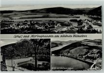 34519 W3543 Heringhausen , Waldeck - Sperrmauer Diemelsee