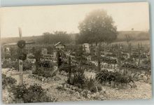 Kriegsgrab Privatfoto AK
