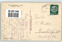 97851 W8774 Rothenfels , Unterfr - Bahnpost Lohr Wertheim Zug 31 12.6.35 Burg Rothenfels