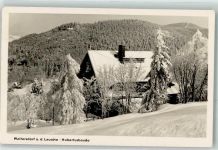 02779 O8813 Waltersdorf b Zittau - Winter Gasthaus Hubertusbaude