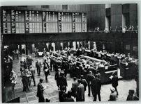 W6000 Frankfurt am Main Wertpapierbörse Börse Foto AK