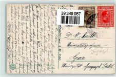 Sarajevo Sarajewo Gebrauchsspuren Ruderboot Tracht Ort handschriftlich