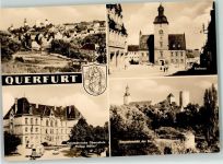 06268 O4240 Querfurt - Burg Querfurt Oberschule Philipp Müller Rathaus