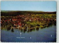 88662 W7770 Nußdorf , Bodensee - Pension Ritsche Bodensee Fliegeraufnahme