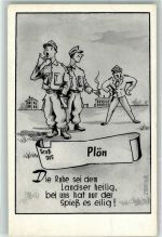 24306 W2320 Plön Künstlerkarte Zander Soldaten Landser
