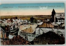 51600 Sommepy-Tahure 1915 - zerschossenes Somme-Py Kirche