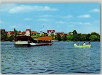 15344 O1260 Strausberg - Blick über den Straus- See Fahrgastschiff