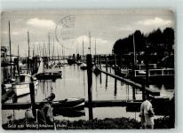 22880 W2000 Wedel - Schulau Hafen Segelboot