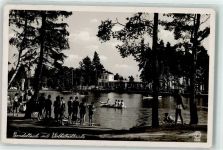 02782 O8812 Seifhennersdorf - Gondelteich mit Volksbadgasthaus