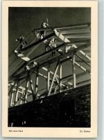 Das neue Haus Foto Defner Bauarbeiter Foto AK