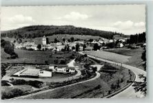 92363 W8431 Breitenbrunn , Oberpf - Freibad mit Kath. Kirche