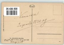 Autogramm Verlag Stengel Nr.49017 Brahms, J. 1920