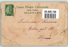 Madeira 1906 Gebrauchsspuren